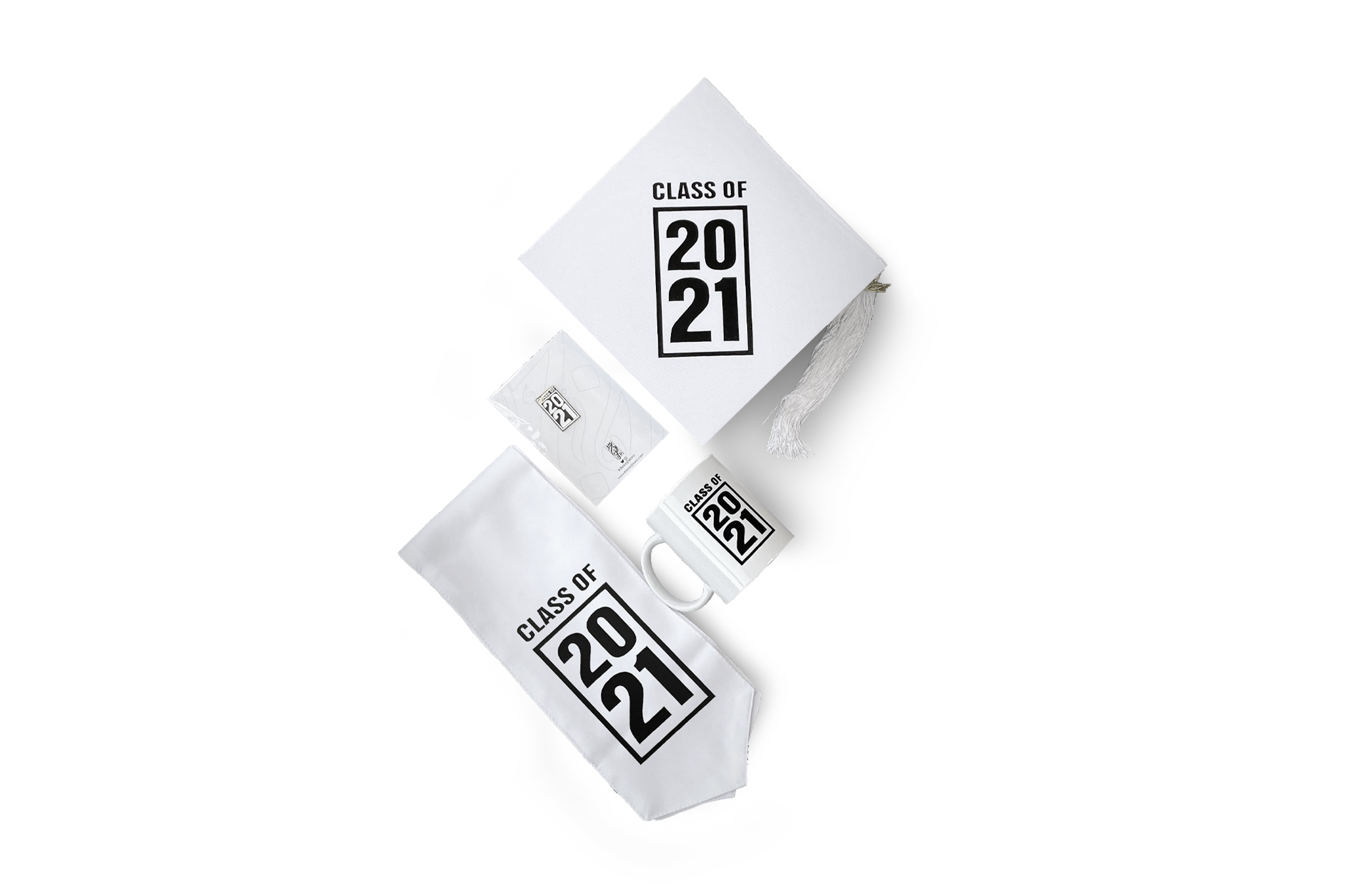 Class 2021 White Edition Set – Khreej Store